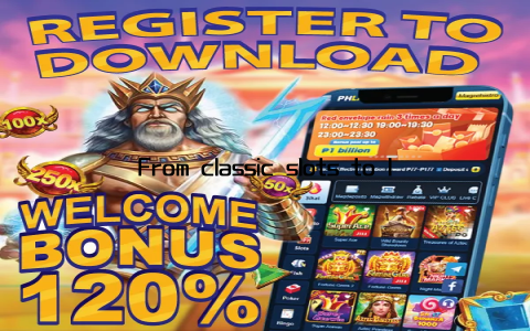 From classic slots to live dealer games, the platform caters to every gaming preference